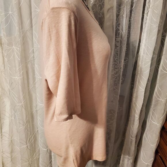 Nwt Time & Tru pink 💗 t-shirt sz lg - Picture 2 of 3